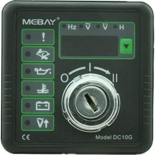 Multifunction DC10G Generator Set Controller engine manual start and stop controller with Hz Volt Battery CE Certification