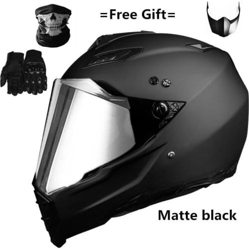Full Face Cascos Para Moto Motorcycle Helmet Motocross Capacete For Racing Downhill Shark Professional DOT Approved