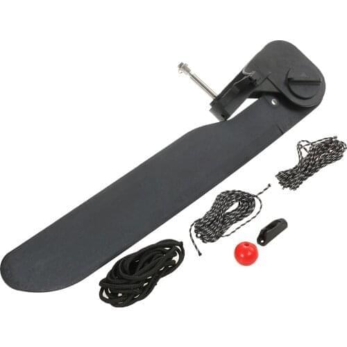 Professional Kayak Boat Rudder Direction Foot Control M2137 Canoe Kayak Boat Tail Kayak Steering System Tool Kit Clip Buckle New