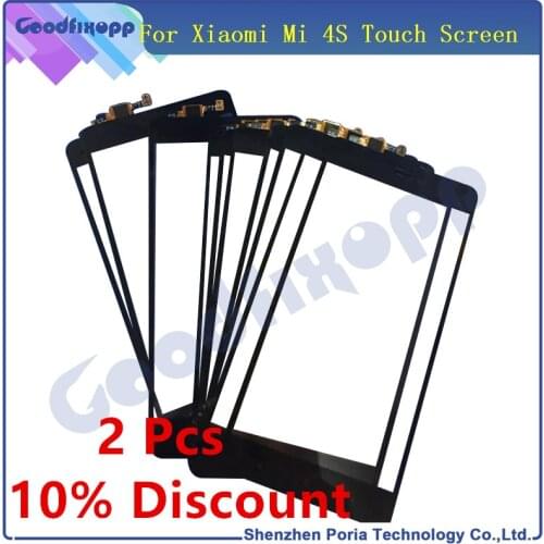 Touch Screen For Xiaomi Mi 4S Mi4s Digitizer Touch Panel For XiaoMi Front Touch Screen Sensor Replacement Parts For Xiaomi 4S
