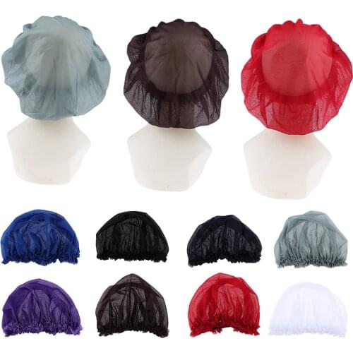 Night Sleep Cap Hat Hair Care Breathable Adjustable Elastic Band