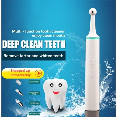 Tooth polisher, tooth cleaner, tooth cleaner, remove smoke stains, tartar stones and clean dentures