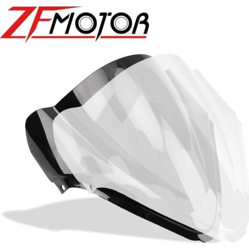 Windscreen Wind Deflector Motorcycle Windshield Double Bubble For Suzuki Hayabusa GSX 1300R GSX-R 1300 GSXR1300 2008 - 2018