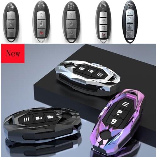 High-Quality Aluminium Alloy Car Smart Key Case Cover for Nissan Bluebird Sylphy 14th-generation Bluebird Sylphy 2021
