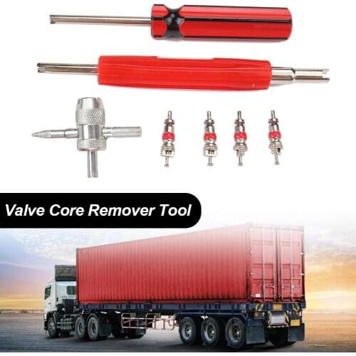 7Pcs Tyre Repair Kit Valve Core Remover Removal Tool Key For Car Bike Motorbike Car Truck Motorcycle Tire Tyre Valve Stem Core