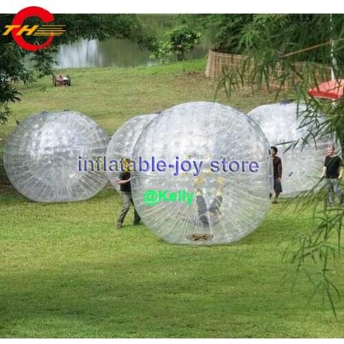Free air shipping 3m dia big inflatable zorb ball, big body zorb ball for two person, durable adult inflatable body zorbing ball