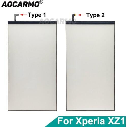 Aocarmo For Sony Xperia XZ1 G8341 G8342 SOV36 SO-01K Screen Back Light Board LCD Display Backlight Film Reflector