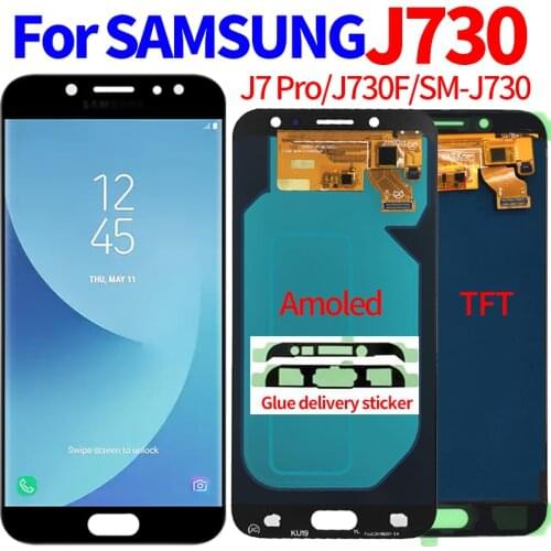 For Samsung Galaxy J7 Pro 2017 J730 SM-J730F J730FM/DS J730F/DS J730GM/DS LCD Display Touch Screen Digitizer Assembly