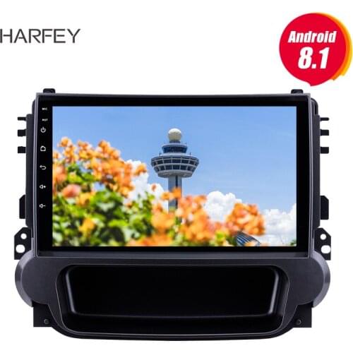 Harfey for Chevy Chevrolet Malibu 2012-2014 Radio 9" Android 8.1 GPS with Touchcreen Bluetooth Backup Camera DVR SWC Mirror Link