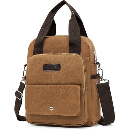 Teenage Shoulder Bags Fashion High Capacity Canvas Backpack Crossbody Bags Handbag School Bag Teenager Student Schoolbags