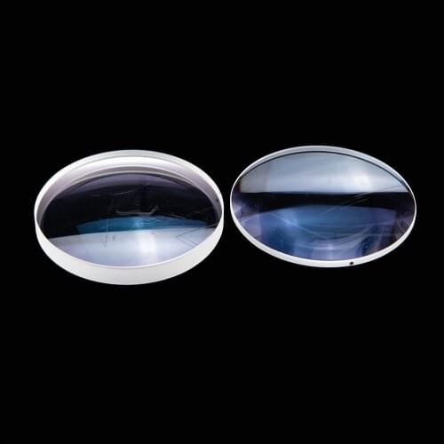 106mm Large Dia Focal Length 600 900mm Double Seperation Coating Film Lenses DIY Doublet Telescope Objective Concave Convex Lens