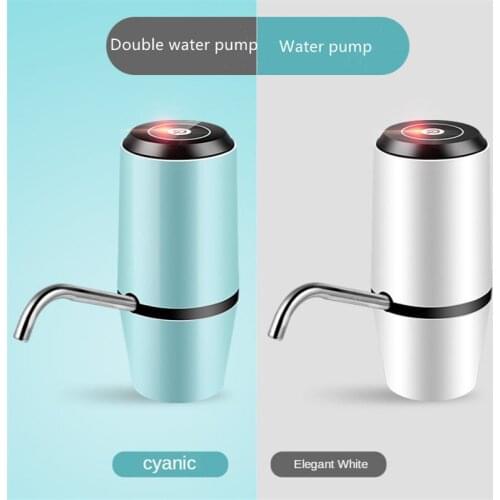 Mini Double Pump Touch Electric Portable Home Office Automatic Drinking Fountain