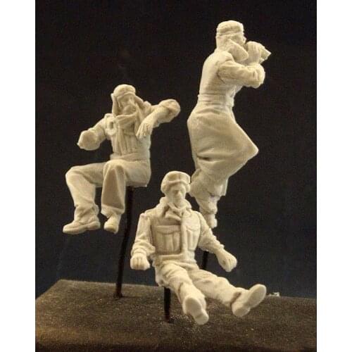 1/35 Scale Tankers Unpainted Resin Figure Building Kit