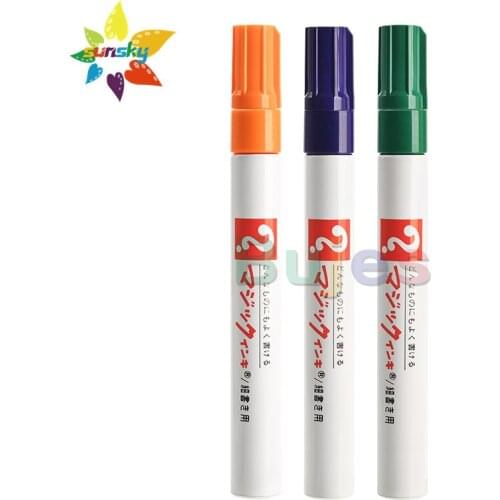 Original Nakabayashi Oil marking pen 1-1.5mm Hook line pen Quick drying marker Waterproof Signature pen Writing on ceramic glass