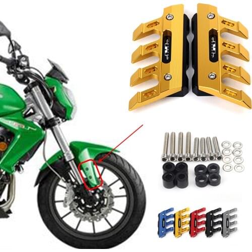 Motorcycle Front Fender Side Protection Guard Mudguard Sliders For Benelli TNT600 TNT300 TNT 600 300 Accessories universal