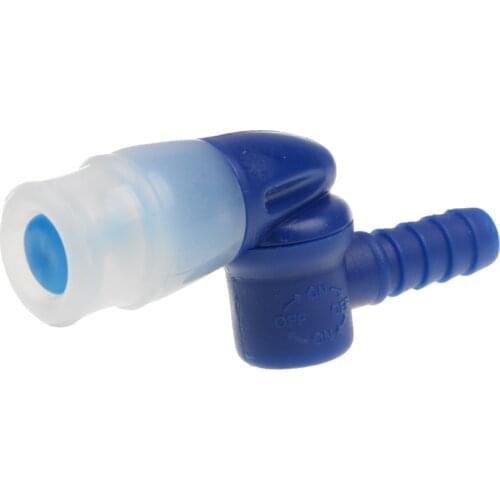 360 Degree Swivel Sports Water Bag Hydration Pack Bite Valve Replacement Suction Nozzle with ON / OFF Switch