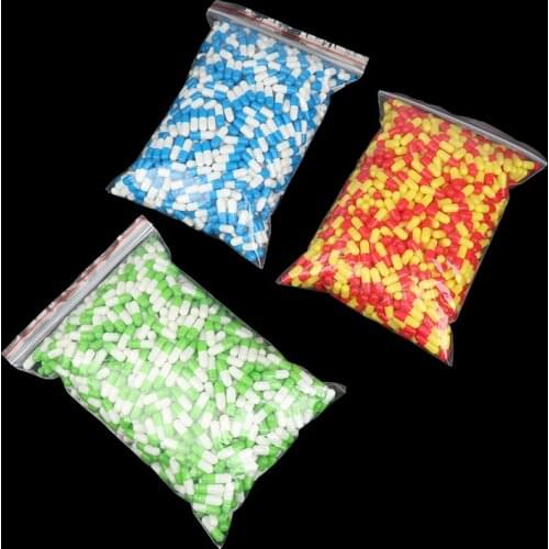 1000Pcs Empty Hard Gelatin Capsule Size 0# Clear Kosher Gel Medicine Pill Cases