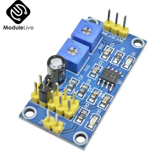 NE555 Adjustable Pulse Generator Adjustable Duty Ratio Small Signal Generator Module Board Ne555 Electronic Tools