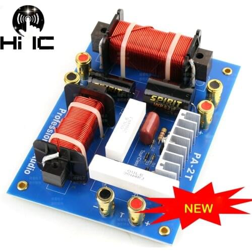 1Pcs Stage Audio Frequency Divider 2 Way Speaker Audio Crossover Filters 15 Inch 12 Inch With Advanced Electronic Protection