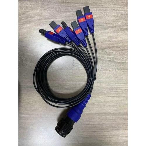 TEKTINO inj-6b injector cleaner pulse cables INJECTOR tester INJ 6B main cable