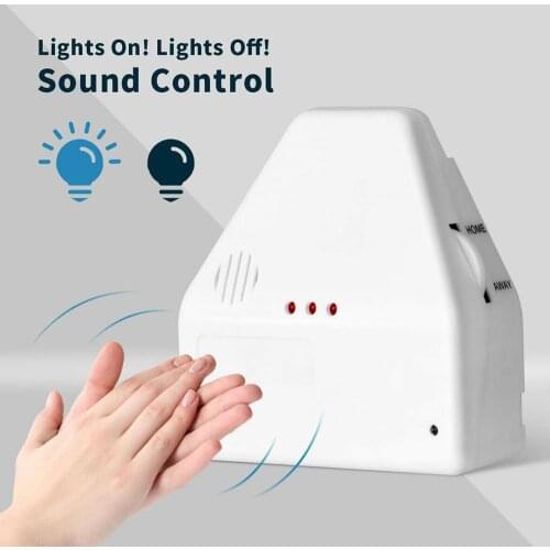 Universal Clapper Sound Activated Switch On / Off Clap Electronic Gadget Light Switch 110V Sound Control Switch