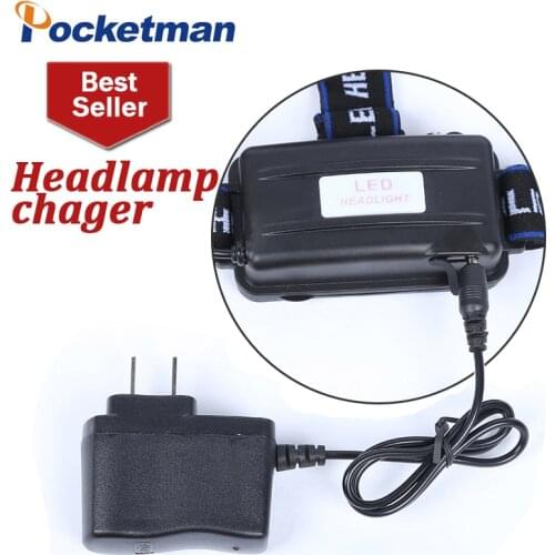 Headlamp Direct Charger Powerful Headlight Charger DC Charge 18650 Battery Head Light Charger