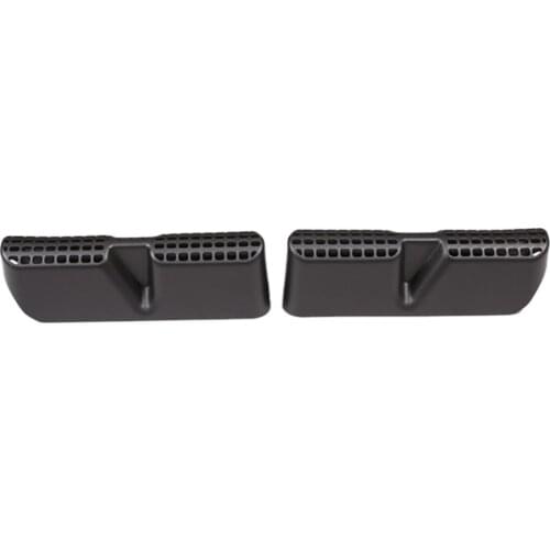 2Pcs/Set Car Under Rear Seat Air Condition Vent Outlet Cover Trim Styling Fit For BMW X3 F25 X4 F26 2013 2014 2015 2016 2017