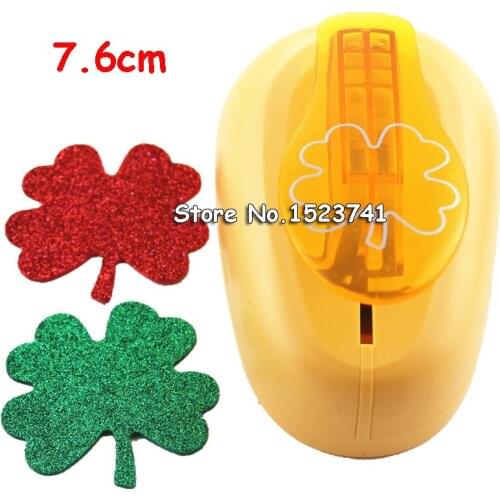 Free Shipping (7-7.6cm) New flower Shape Eva Foam Craft Punch Scrapbooking Punchers Paper Cutter Hole Puncher Material Escola
