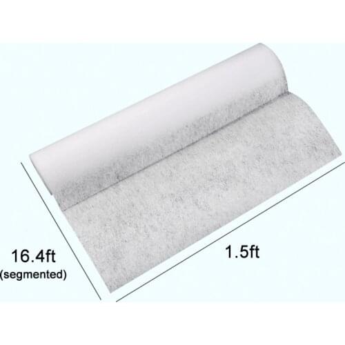 46cmx5M Kitchen Oil Filter Paper Non-woven Absorbing Paper Anti Oil Cotton Filters Cooker Hood Extractor Fan Protection Filter
