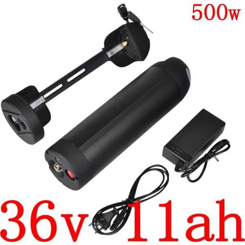36V 11AH electric bicycle battery 36V 8AH 10AH 11AH lithium electric bike battery for 36V 250W 350W 500W ebike motor free duty