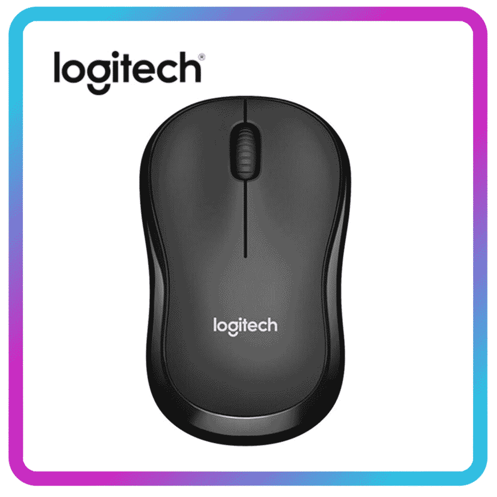 Logitech M185 2.4GHz Wireless USB Nano Receiver Mouse 3 Buttons 1000 DPI Home Office Gaming Optical Mice for Laptop Desktop PC