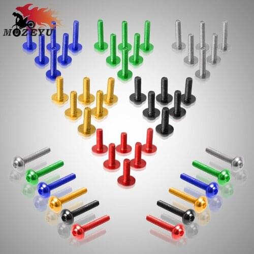 Motorcycle Fairing Screws Fastener Kit Body Fastener Clip Screws Nuts Set for Honda VFR800 VFR800X VFR1200X VFR1200F Hornet 600