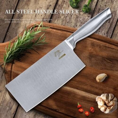 SML Professional Meat Knife Chef Knives kitchen Tool 4Cr13 Stainless Steel Laser Cleaver Chop Cutting boning Knife Sharp Blade
