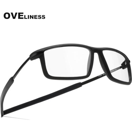 Fashion mens eyeglasses frames eye glasses frame for men Optical full eyewear TR90 Myopia Prescription Clear glasses Spectacles