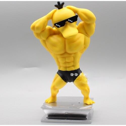 Pokemon Psyduck Pikachu Charmander Squirtle Bulbasaur Gengar Masculine Action Figure Ornament Model Toys