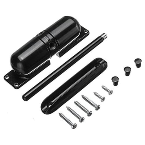 20-70KG White Zinc Alloy Adjustable Surface Mounted Automatic Spring Closing Door Closer Fire Rated Door Stopper Door Hardware