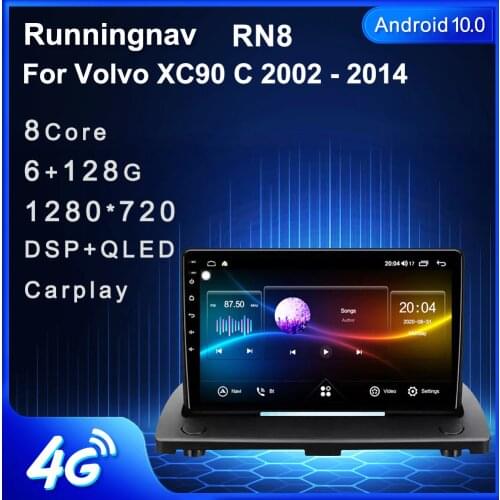 Runningnav For Volvo XC90 C 2002 - 2014 Android Car Radio Multimedia Video Player Navigation GPS