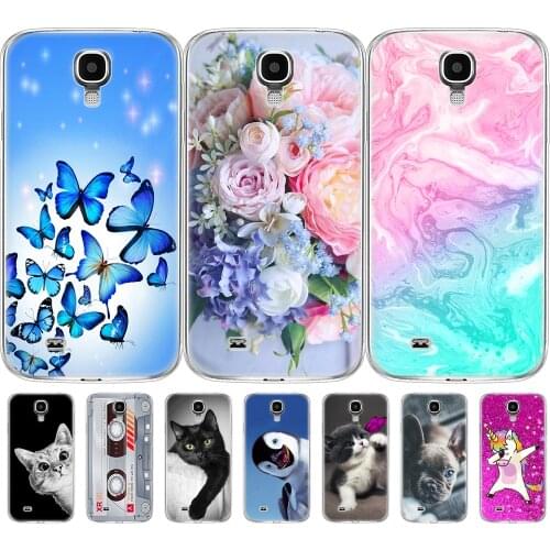 Silicon Soft Case For Samsung Galaxy S4 i9500 Case TPU Cover For Samsung S4 Phone shell Funda Hoesje Protective For S 4