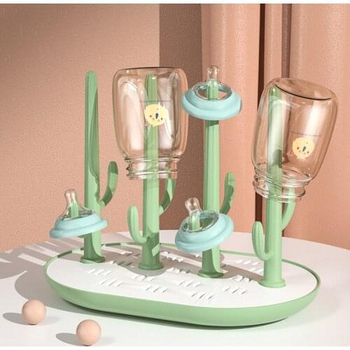 Baby Bottle Drying Rack Dryer Baby Bottle Drain Drying Racks Baby Milk Bottles Cleaning Dryer Drainer Storage And Bottle clip