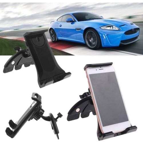 Universal Adjustable Car CD Slot Mobile Mount Holder Stand For Phone Tablet PC