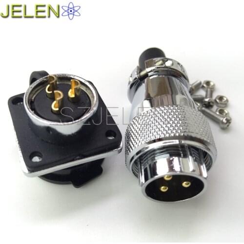 WS20, Air power connector 3 pin plug socket, Electrical equipment installed power connectors, Rated current 25A
