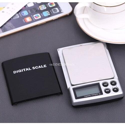 200pcs 1000g x 0.1g Mini Pocket Digital Scales Balance Electronic Kitchen Scales Gold Sterling Silver Jewelry Scales