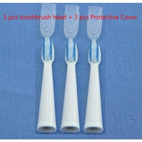 3Pc/pack Lamsung Toothbrush Electric Replacement Tooth Brush Head for Lamsung 1009