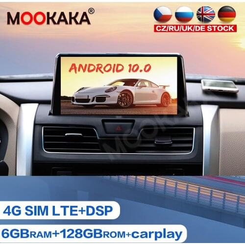 For Nissan Tenna Android Car Multimedia Player 10.0 6GB RAM 128GB ROM GPS Navigation Audio Head Unit Auto Radio Stereo Recorder