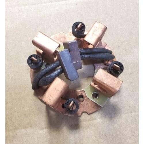 Carbon brush holder assembly for iskra heavy truck starter motor