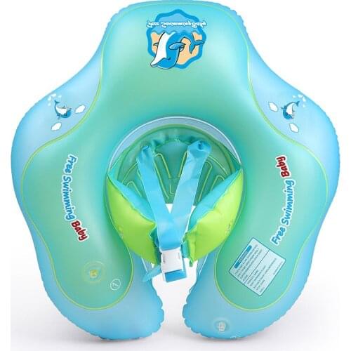 Baby Swimming Float Ring Inflatable Infant Floating Kids Swim Pool Accessories Circle Bathing Inflatable Double Raft Rings Toy
