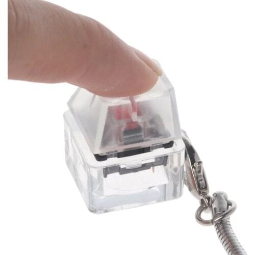 Gateron MX Switch Mechanical Switch Keychain For Keyboard Switches Tester Kit Without LED Light Toys Stress Relief Gifts QXNF