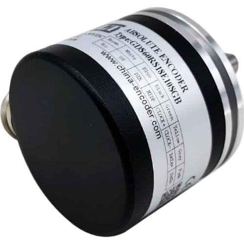 CALT 60mm Single Turns Absolute Encoder GDS60RS18E10SGB 18-bit SSI Output