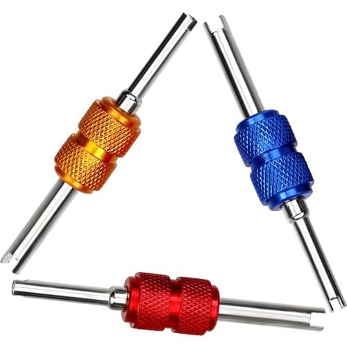 Auto Care Tyre Valve Core Remover Tire Repair Install Tool Car Tire Valve Stem Core Remover Screwdriver Wrench Tyre Accessories