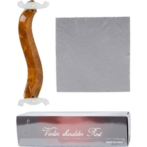 Bird 's-Eye Quality Violin Shoulder Rest 4/4-4/3 Style Accessories Pad Support Parts Fittings Multi-direction Adjustment